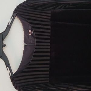 Holiday Black Velvet Dress